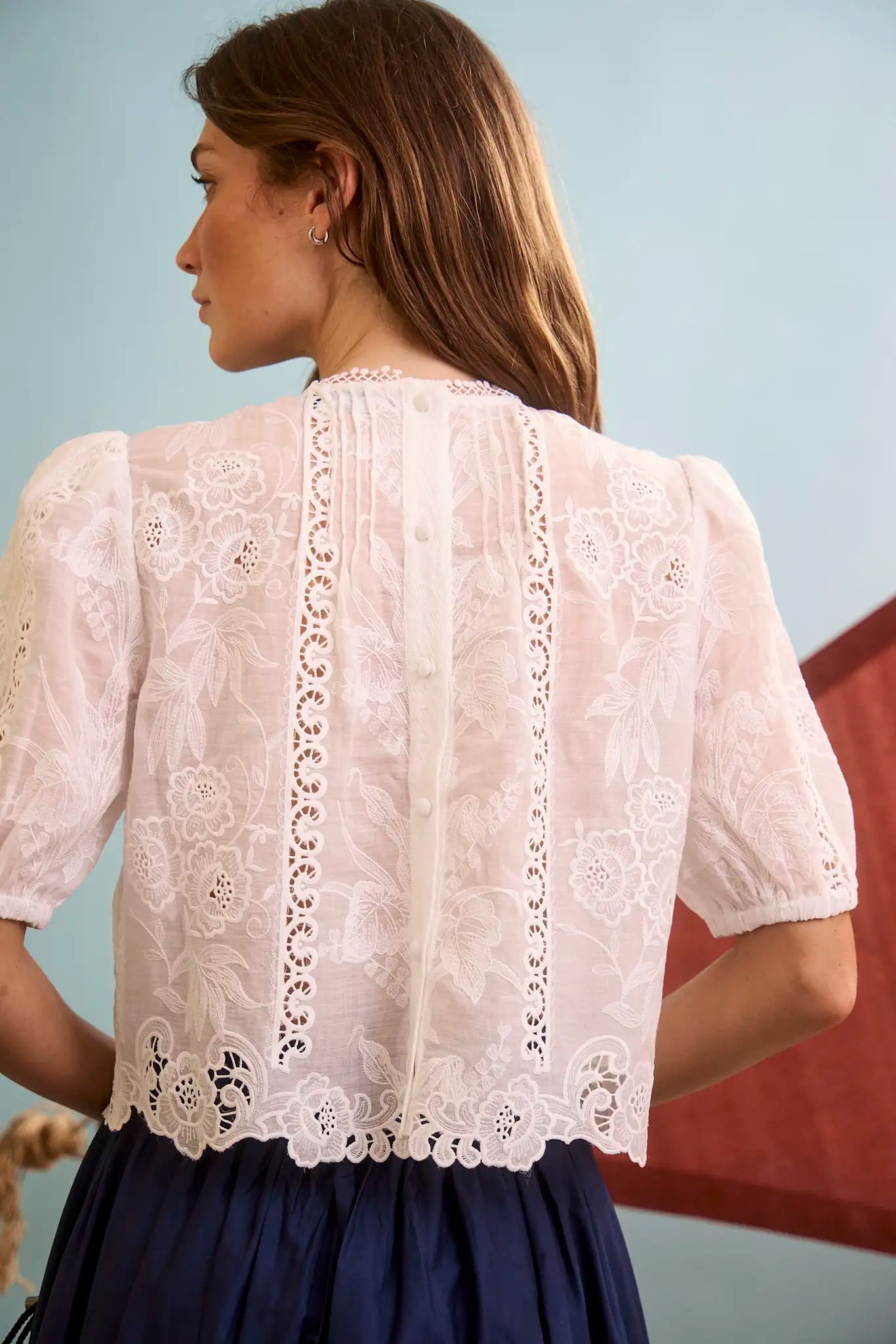 Ousie Top - White