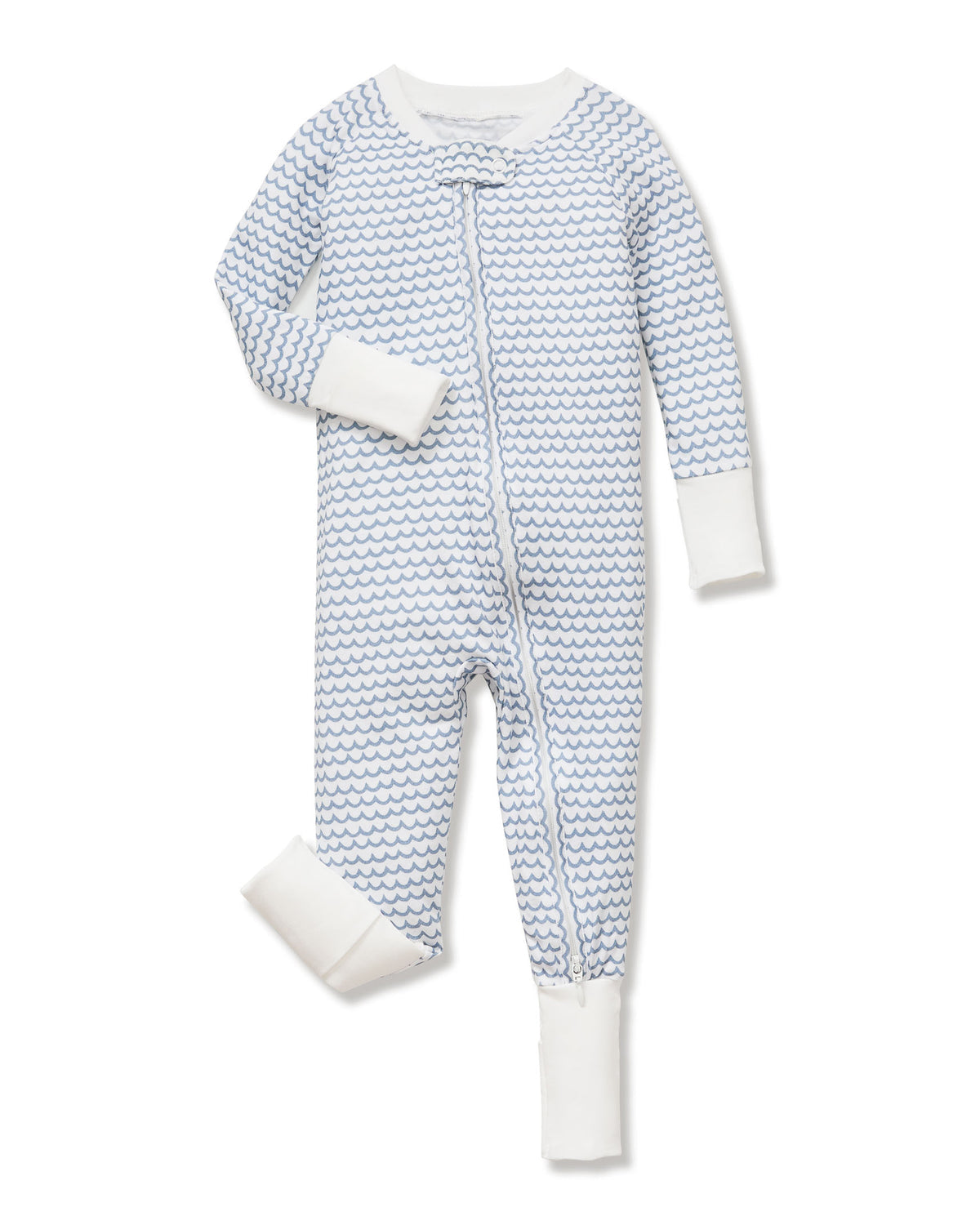 Baby's Pima Peekaboo Romper - La Mer