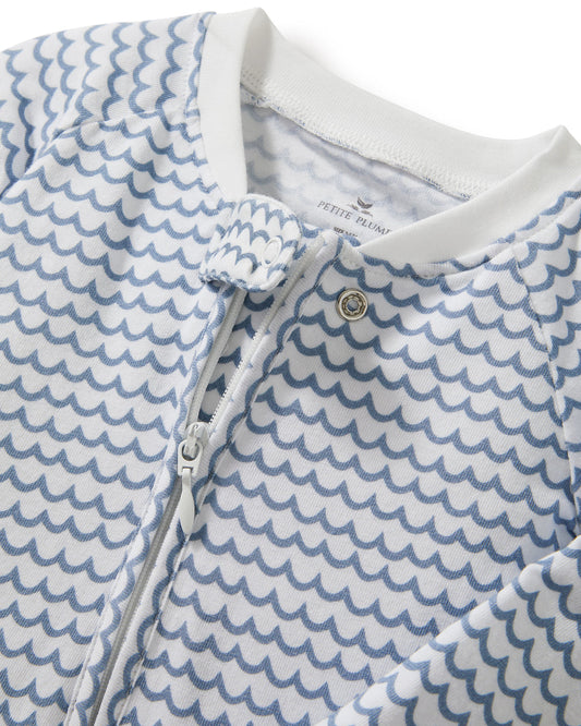 Baby's Pima Peekaboo Romper - La Mer