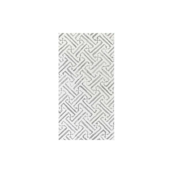 Guest Towels - Greek Key Light Gray (Pack of 20)