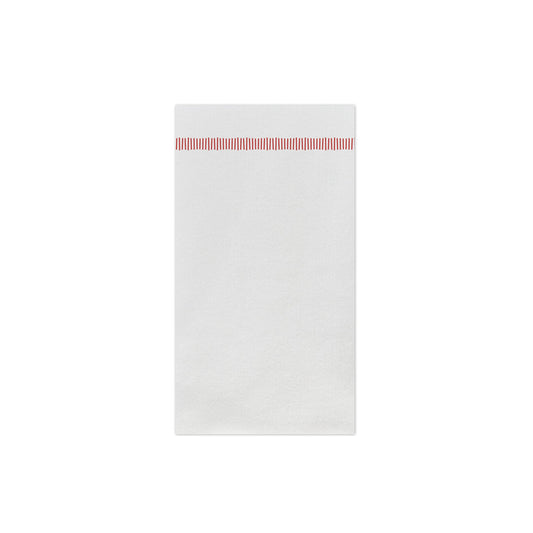 Guest Towels - Fringe Red