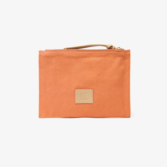 Embroidered Pouch - Rococo - Orange