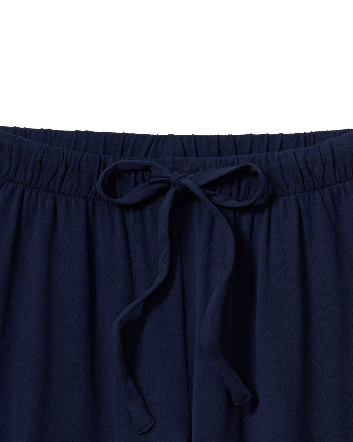 The Olivia Wide Leg Pima Pajama Set - Navy