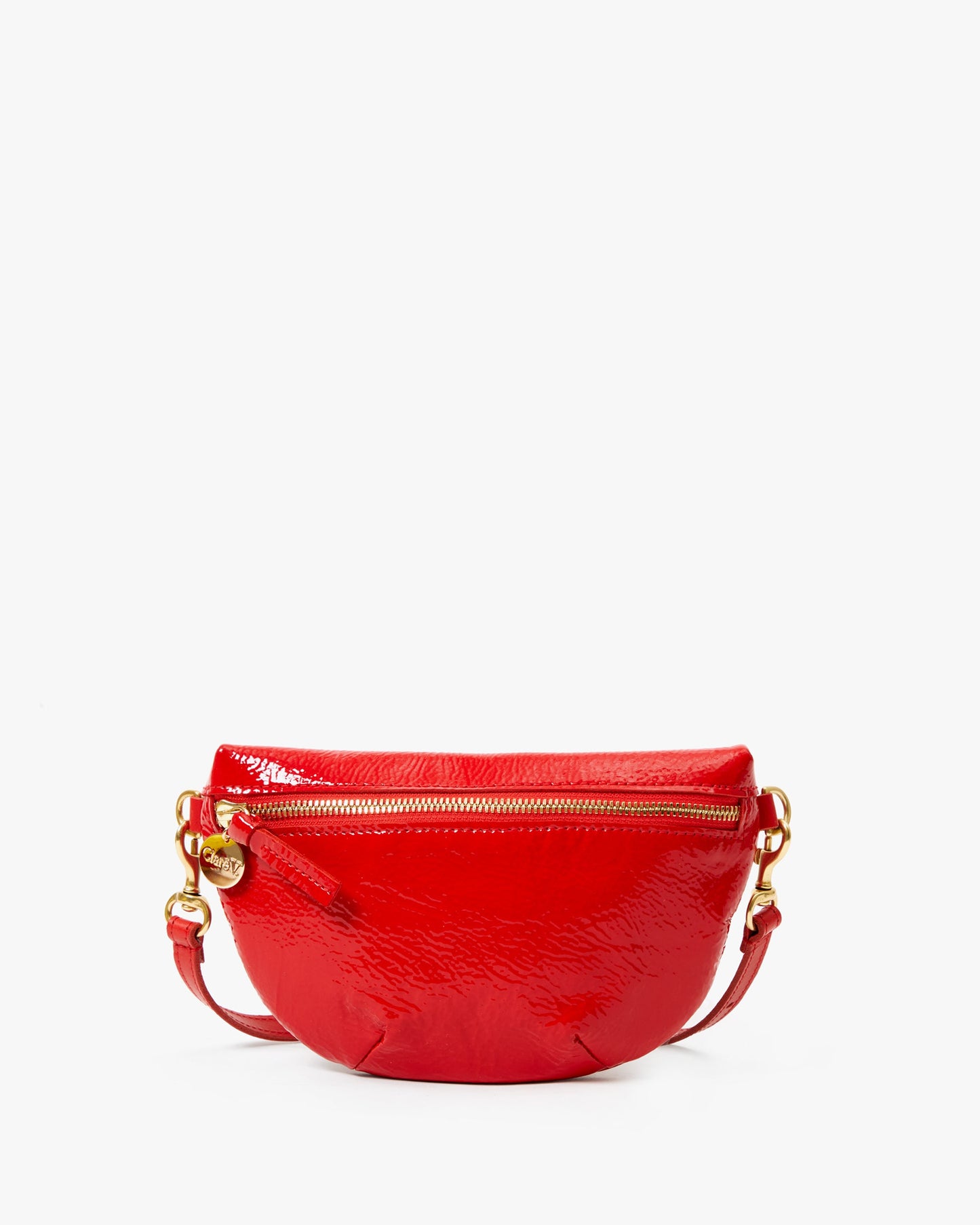 Petite Fanny - Pucker Patent - Super Red