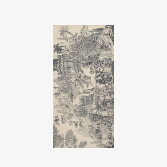 Scarf 100 - Piranesi - Black