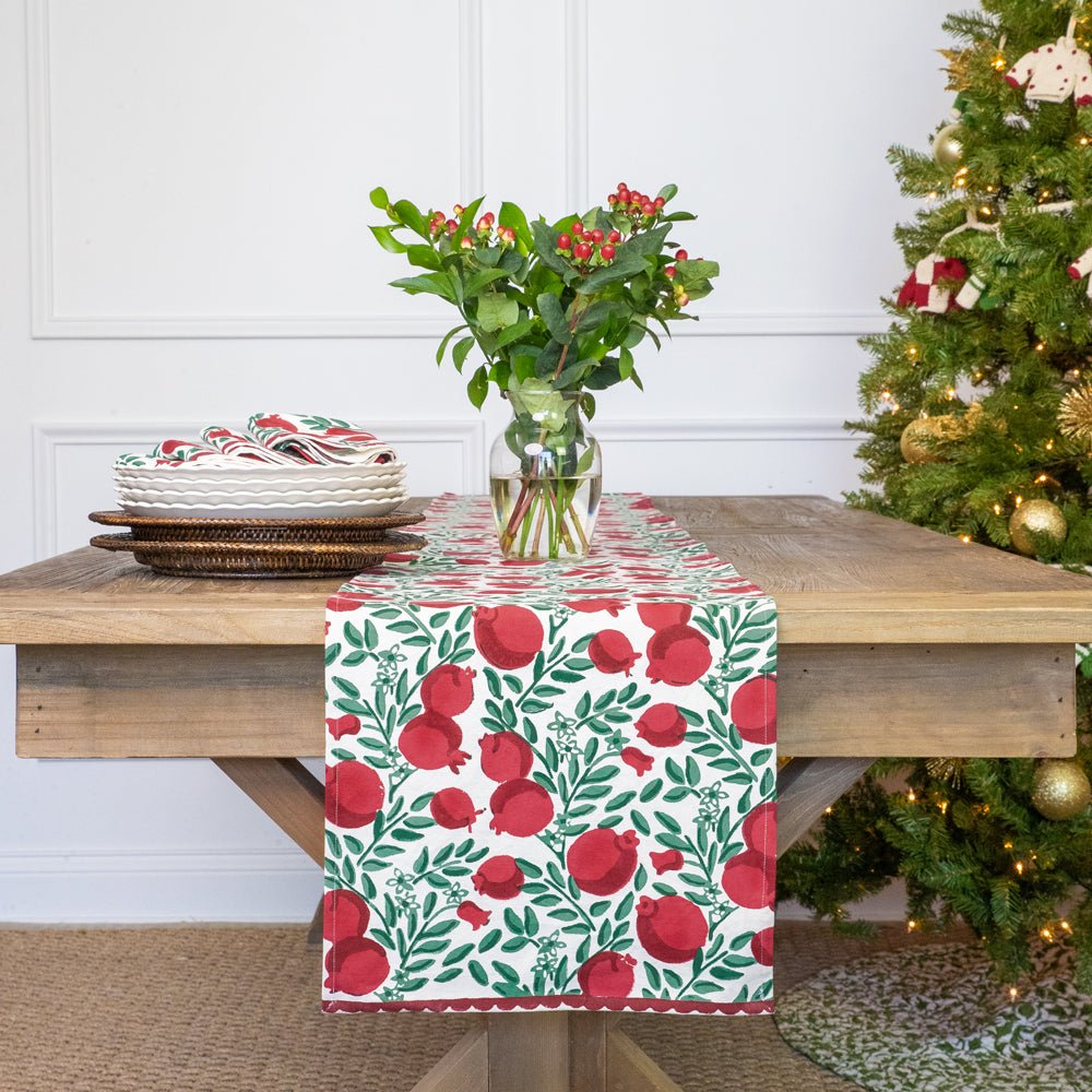 Table Runner - Pomegranate Vine