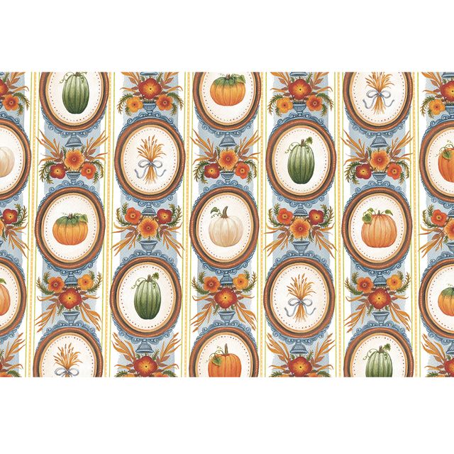 Paper Placemat Pad - Antique Pumpkin