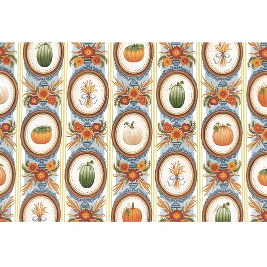 Paper Placemat Pad - Antique Pumpkin
