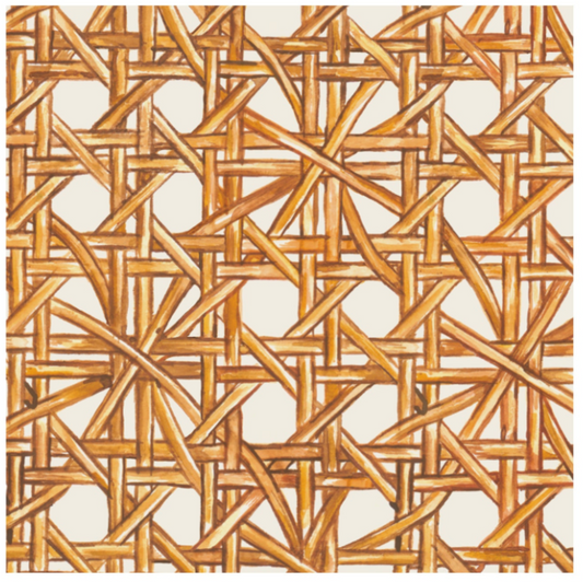 Cocktail Napkins - Rattan Weave