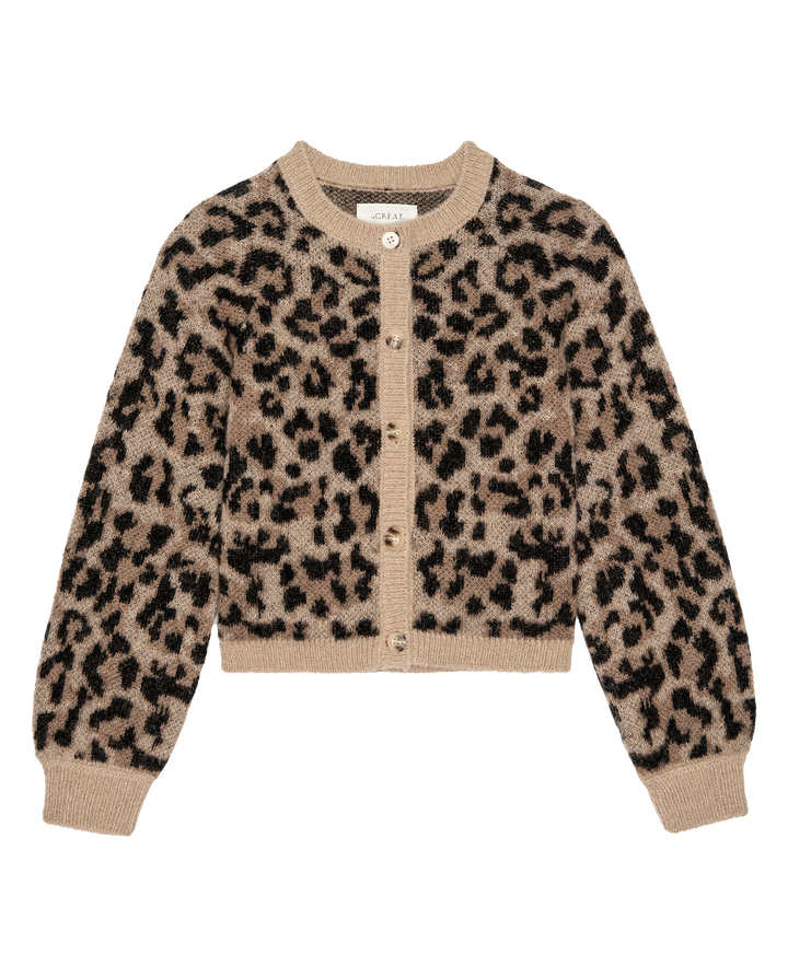 The Windsor Cardigan - Leopard