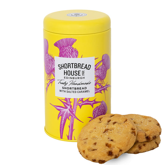 Shortbread House Shortbread with Salted Caramel 140g Tin