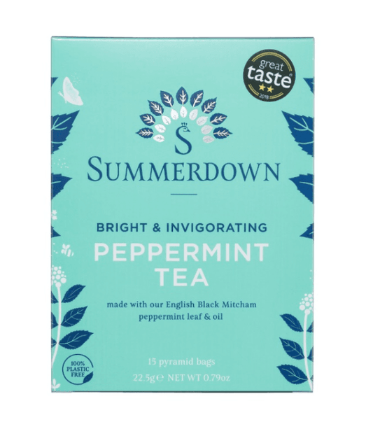 Summerdown Peppermint Pyramid Tea Bags