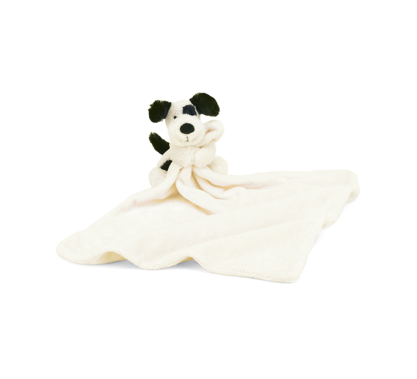 Bashful Black & Cream Puppy Soother