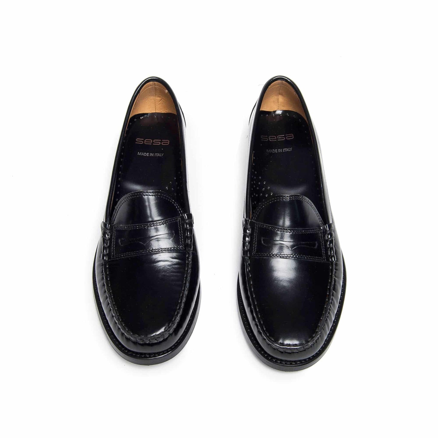 Black Penny Loafer - New York Licorice