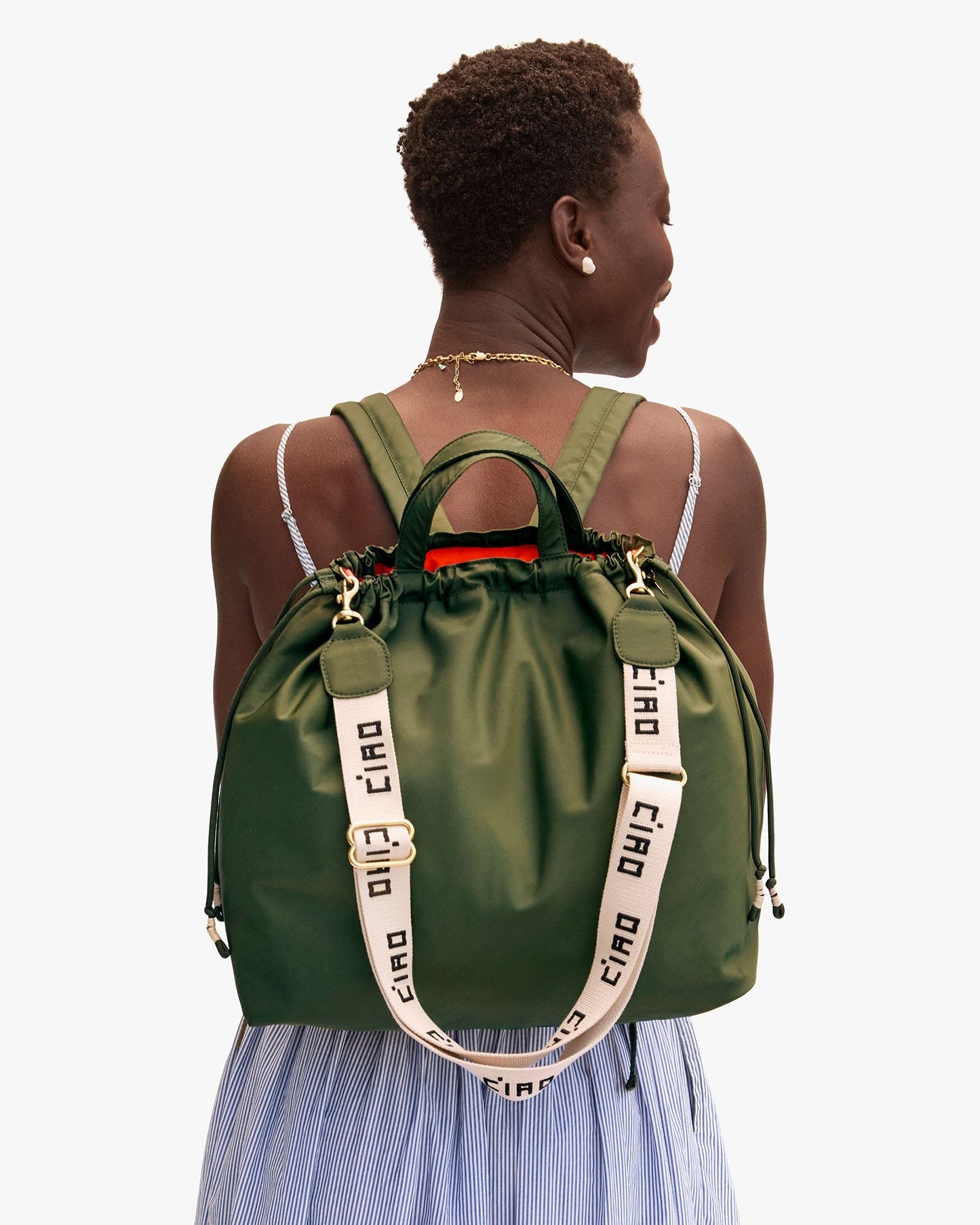 Sac Tout Backpack - Army Recycled Nylon