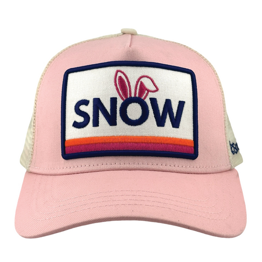 Trucker Hat - Snow Bunny - Pink
