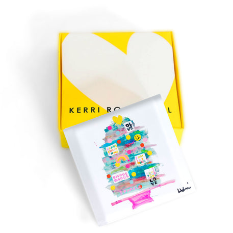 Super Duper Holiday Cake Tree Block of Love