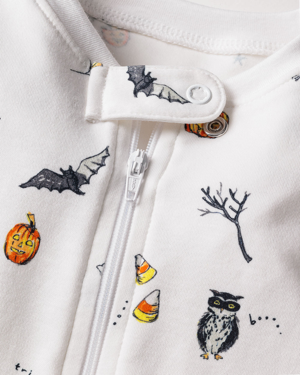 Trick-Or-Treat Twill Baby Romper