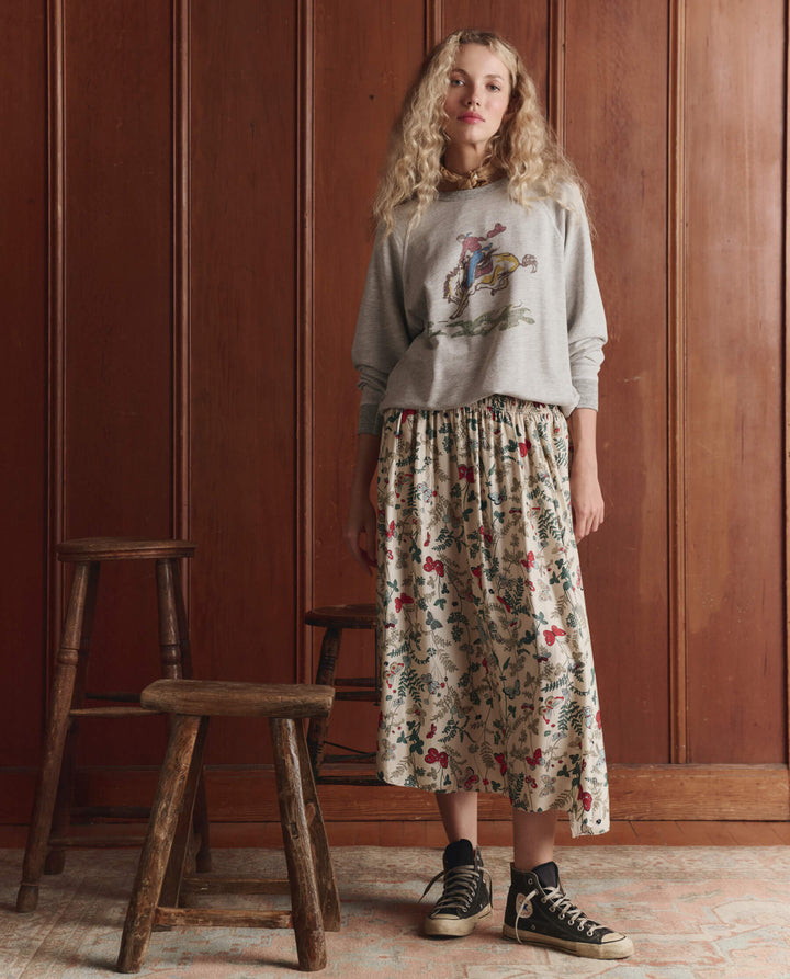 The Canary Skirt - Floating Butterfly