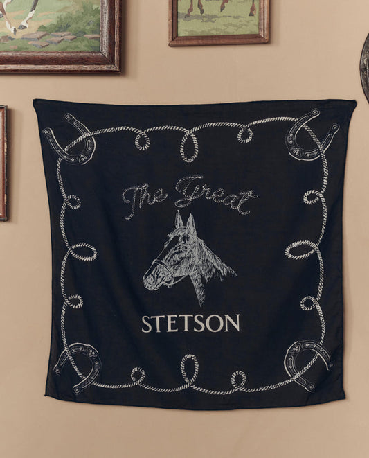 The Stetson Western Bandana - Navy