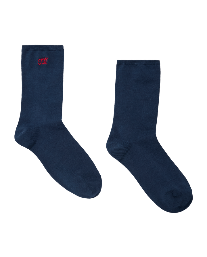 The Monogrammed Trouser Sock.