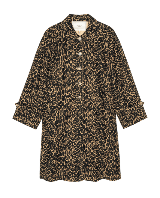 The Trench Coat -  Dark Leopard