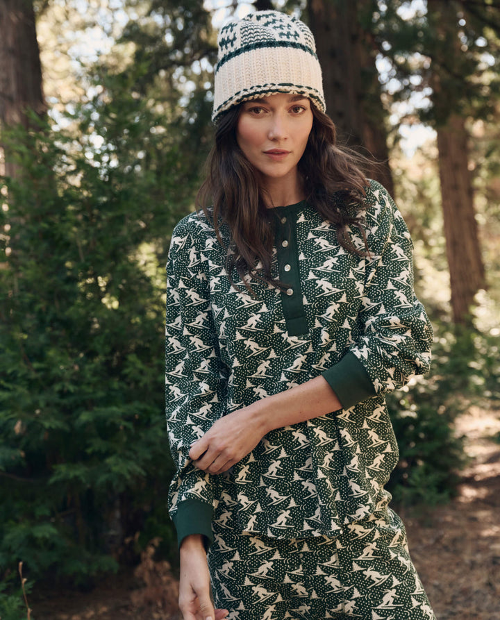The Slope Henley - Spruce