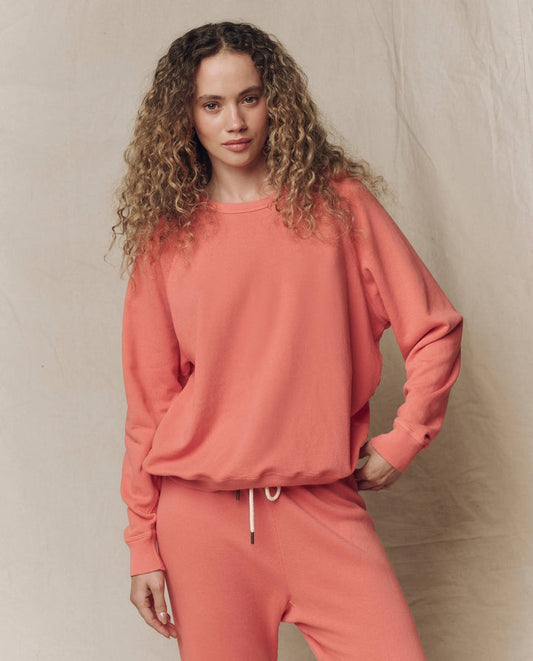 The College Sweatshirt - Guava