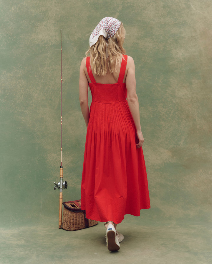 The Day Break Dress - Hot Red