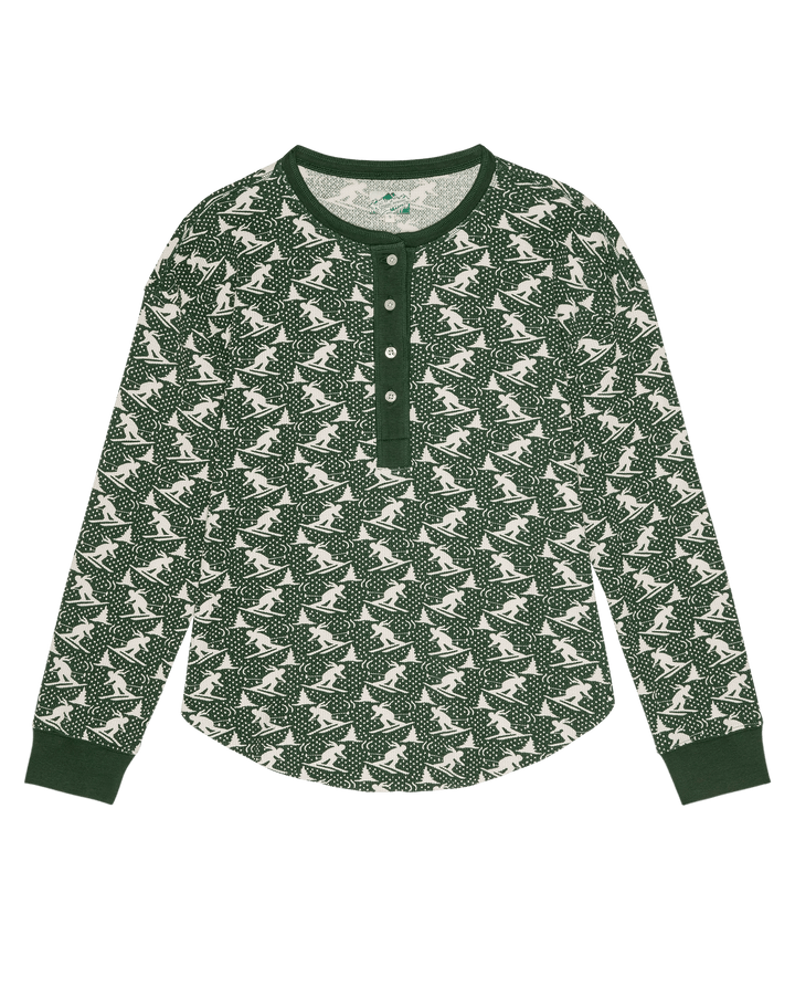 The Slope Henley - Spruce