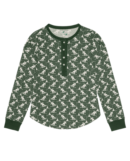 The Slope Henley - Spruce