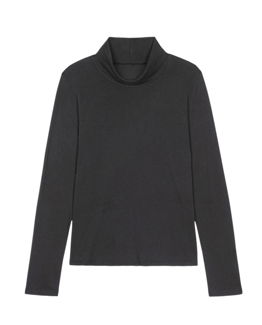 The Turtleneck - Almost Black