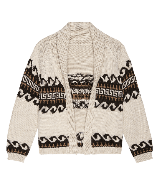 The Greek Key Lodge Cardigan