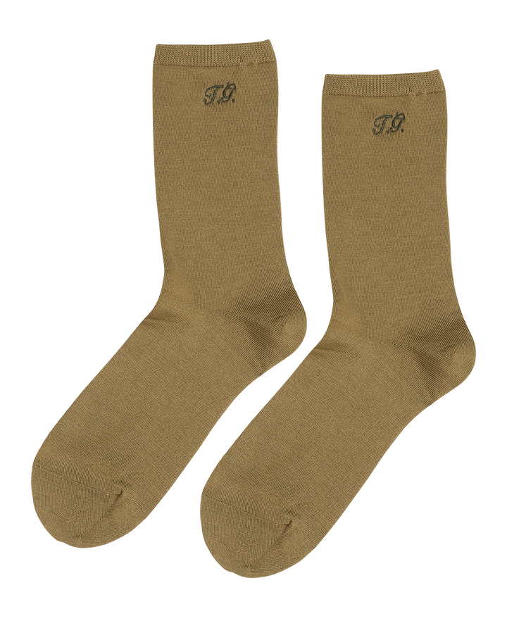 The Monogrammed Trouser Sock.