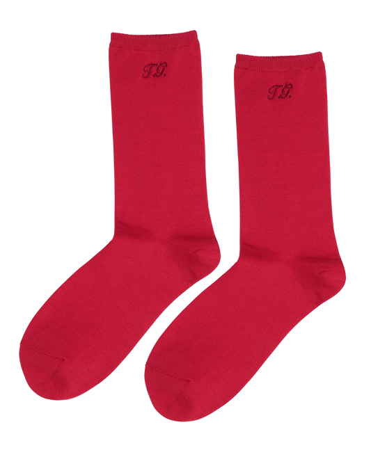 The Monogrammed Trouser Sock.