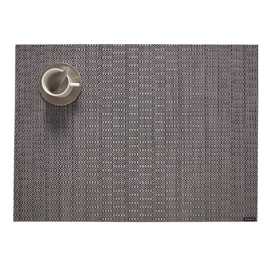 Chilewich - Thatch Placemat - Pewter - 14"x19"
