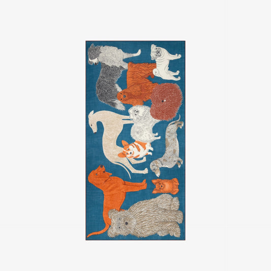 Scarf 100 - Toutou - Duck Blue