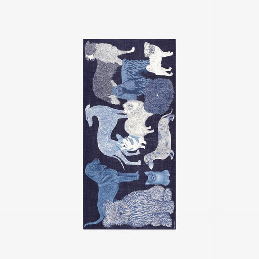 Scarf 100 - Toutou - Navy