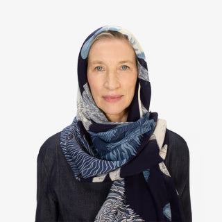 Scarf 100 - Toutou - Navy