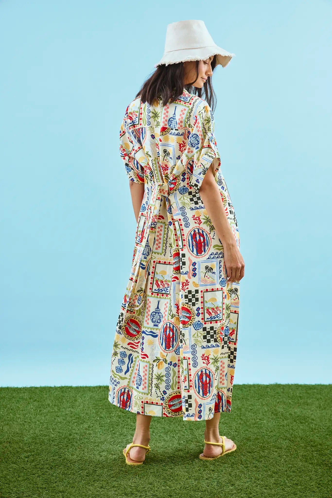 Charlotte Dress - Coastal Conversation