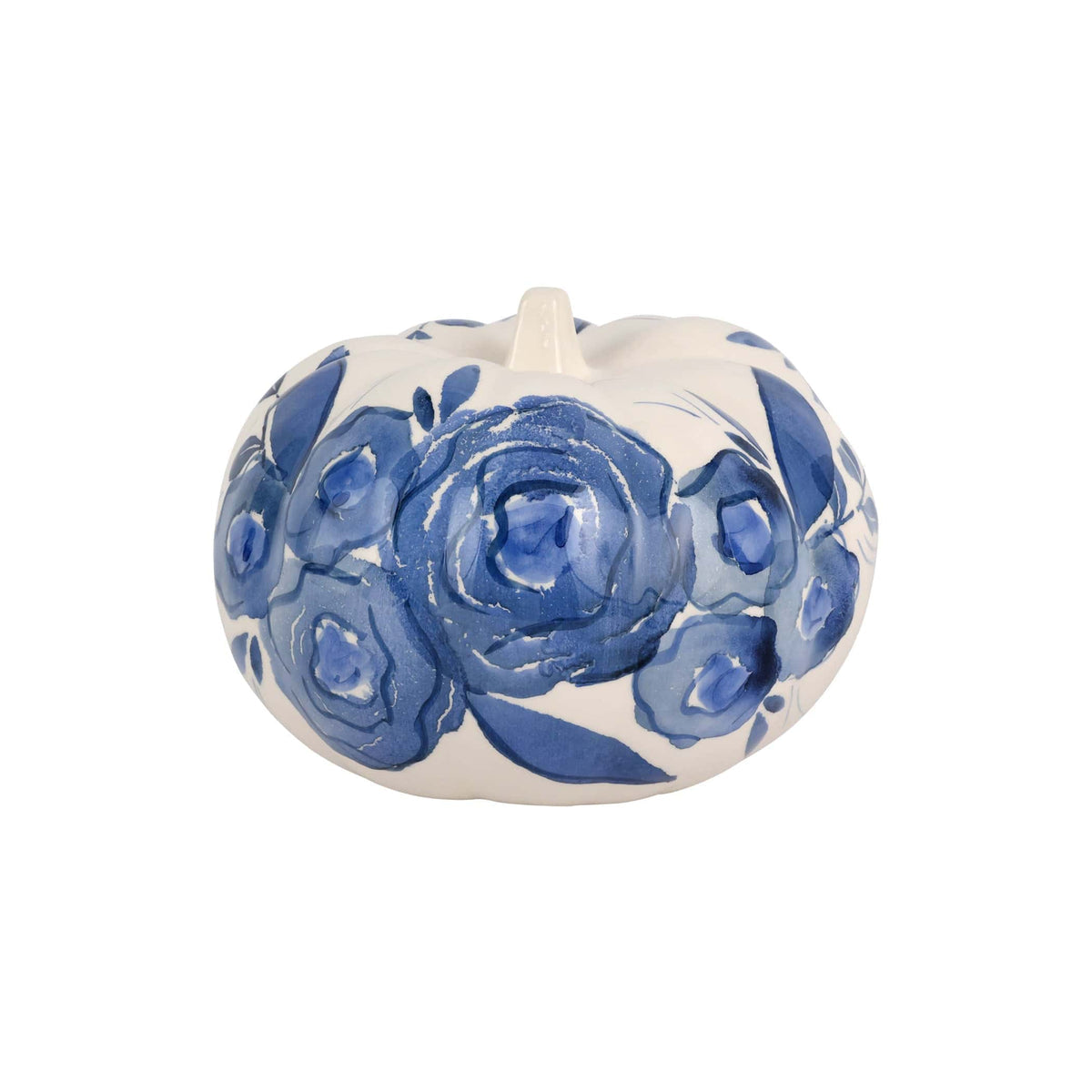 Camellia Figural Pumpkin - Blue