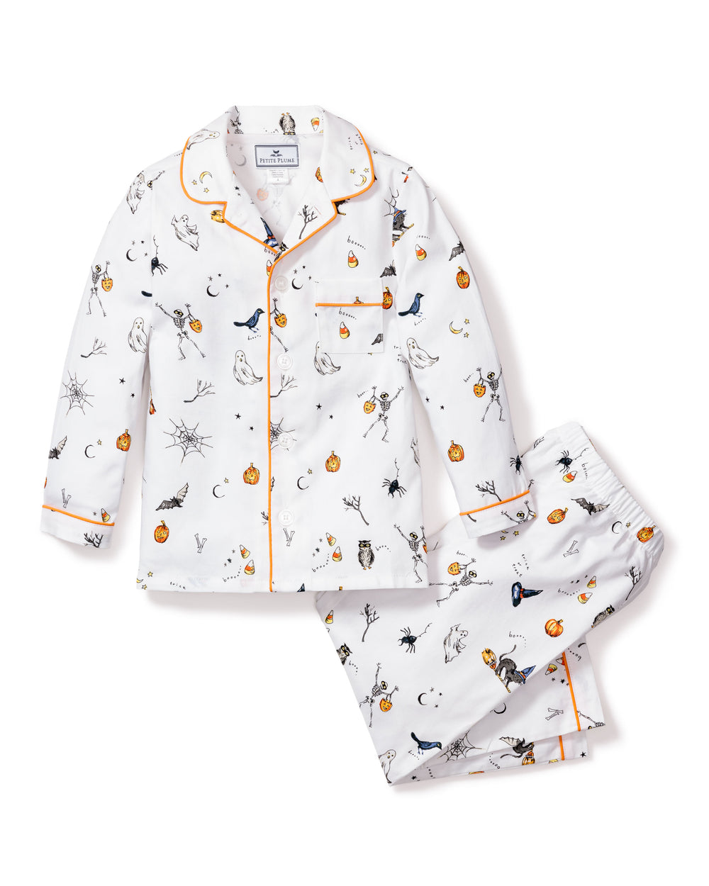 Trick-Or-Treat Twill Pajama set