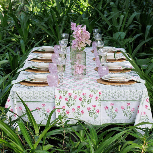 Tablecloth - Phlox Pink
