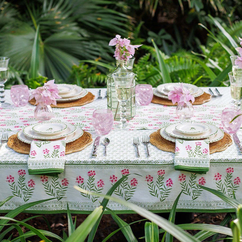 Tablecloth - Phlox Pink