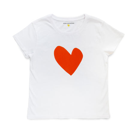 The Suke Tee Imperfect Heart - Aperol Orange