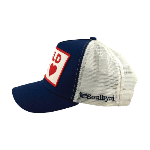 Trucker Hat - Wild at Heart - Navy