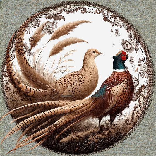 Acrylic Tray - Woodland Pheasant Partners