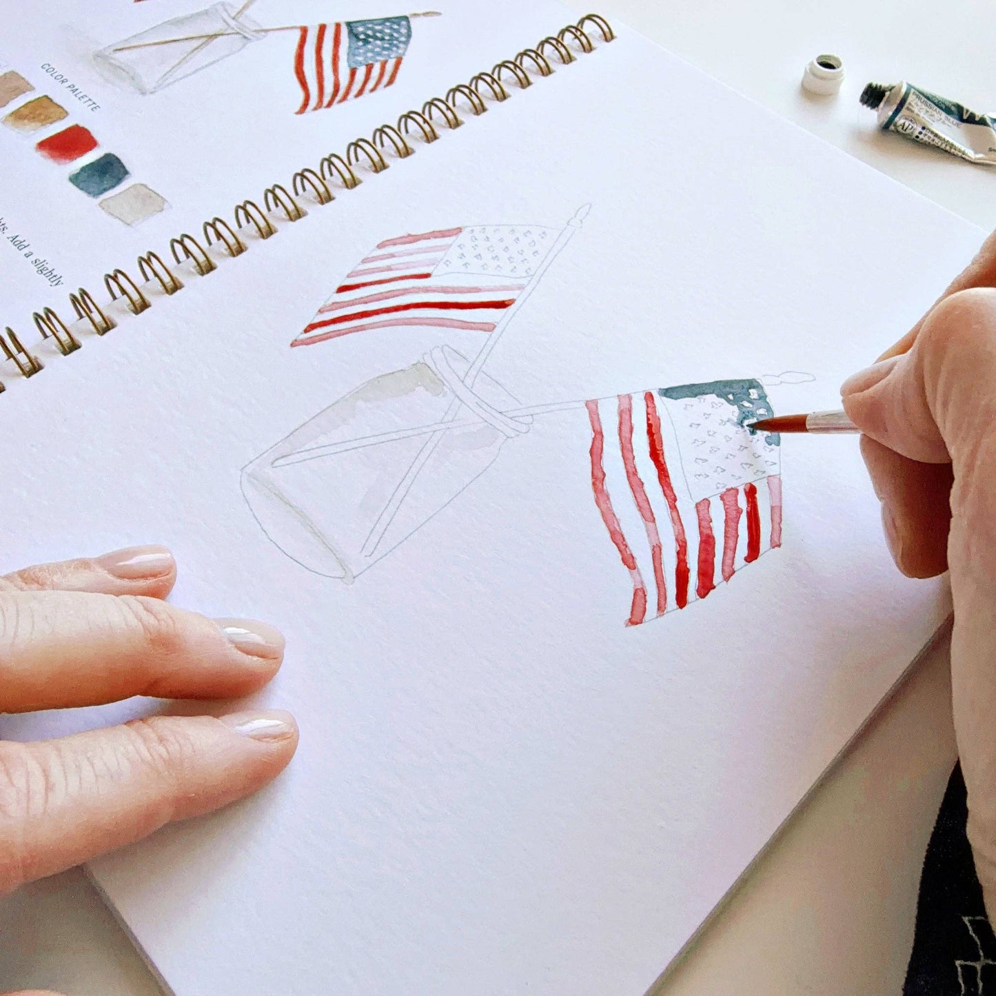 Watercolor Workbook - Americana