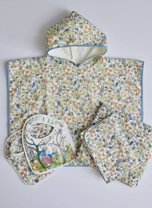 Swim Poncho - Foxy Forest