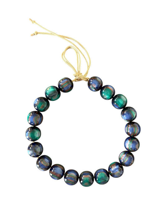 Chunky Beaded Necklace - Monet